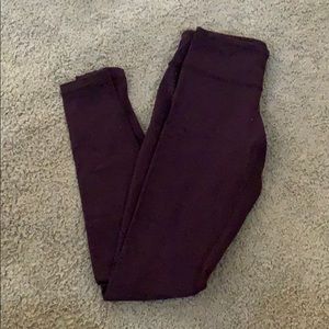Lululemon Wunder Unders Full Length Purple